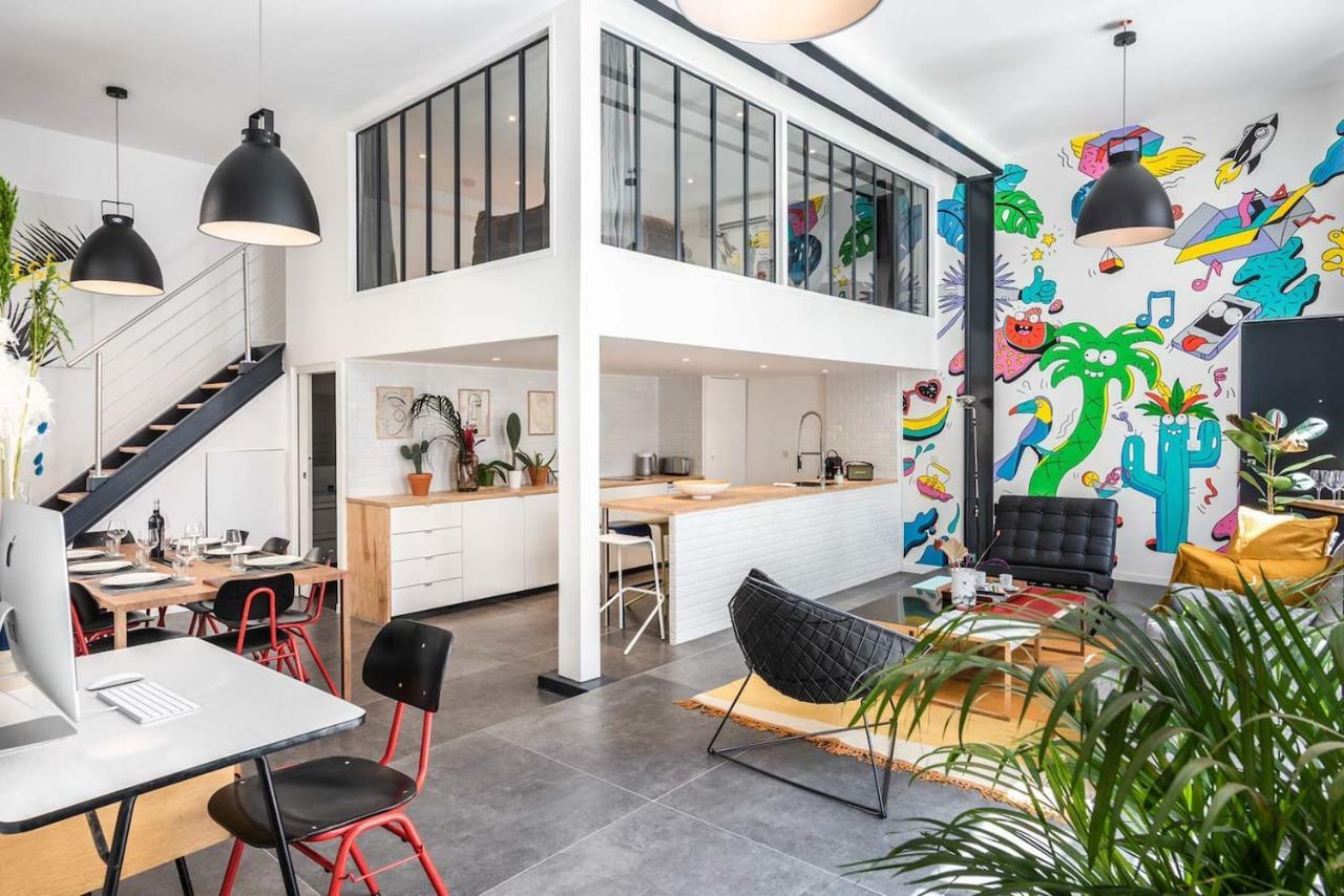 Outstanding Artist Loft - Between Marais&canal Appartement Parijs