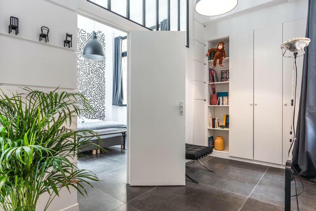 Outstanding Artist Loft - Between Marais&canal Appartement Parijs